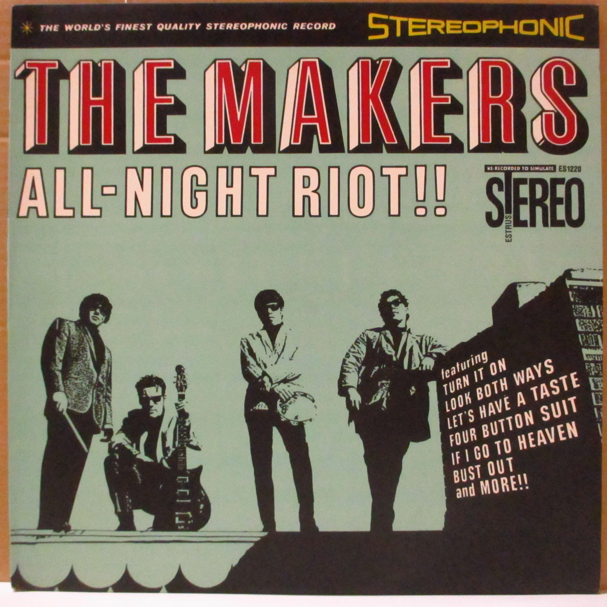 MAKERS, THE (ザ・メイカーズ) - All-Night Riot!! (US オリジナル「黒盤」LP) '95年4thアルバム