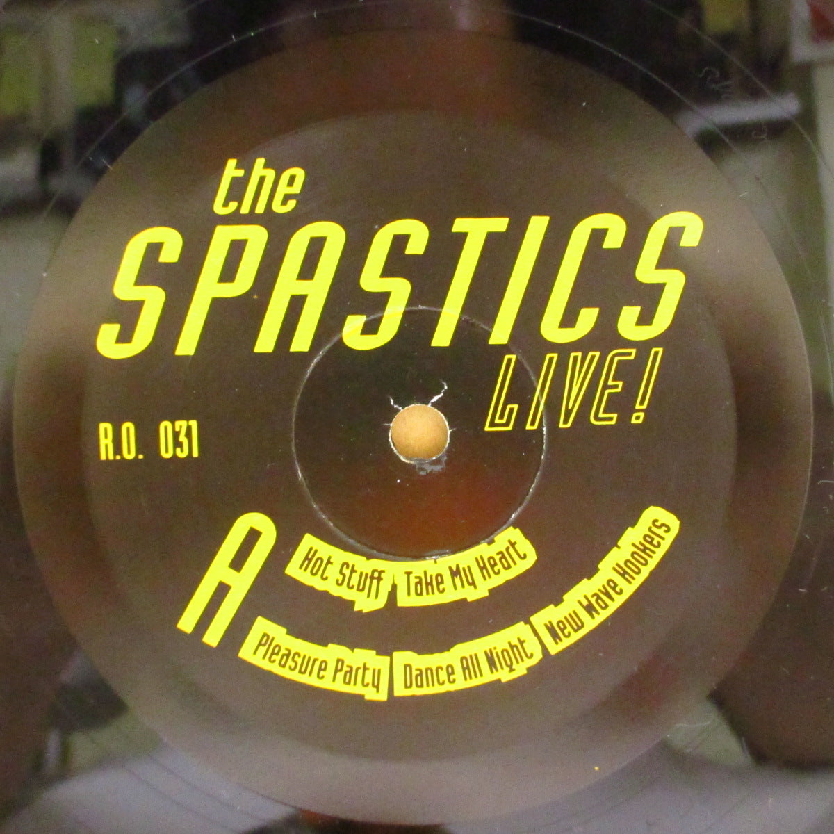 SPASTICS, THE (ザ・スパスティクス) - Live! (US オリジナル LP) '98年ライブアルバム