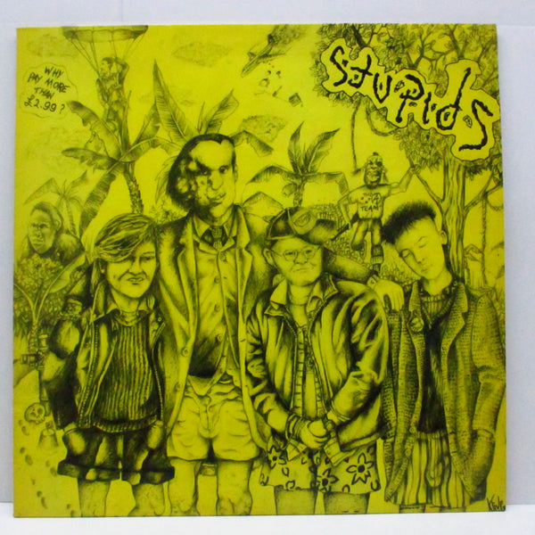 STUPIDS (ストゥーピッズ)  - Peruvian Vacation (UK オリジナル LP+インサート/初回黄色ジャケ)