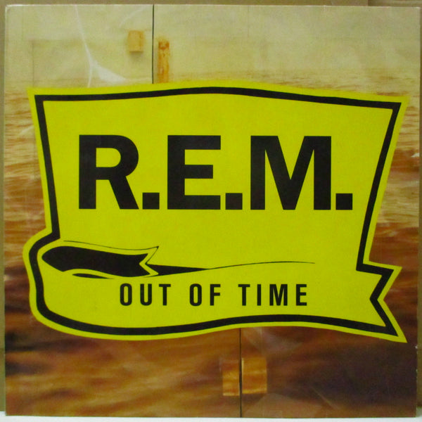 R.E.M. (アール・イー・エム)  - Out Of Time (UK-EU オリジナル LP+ソフト紙インナー)