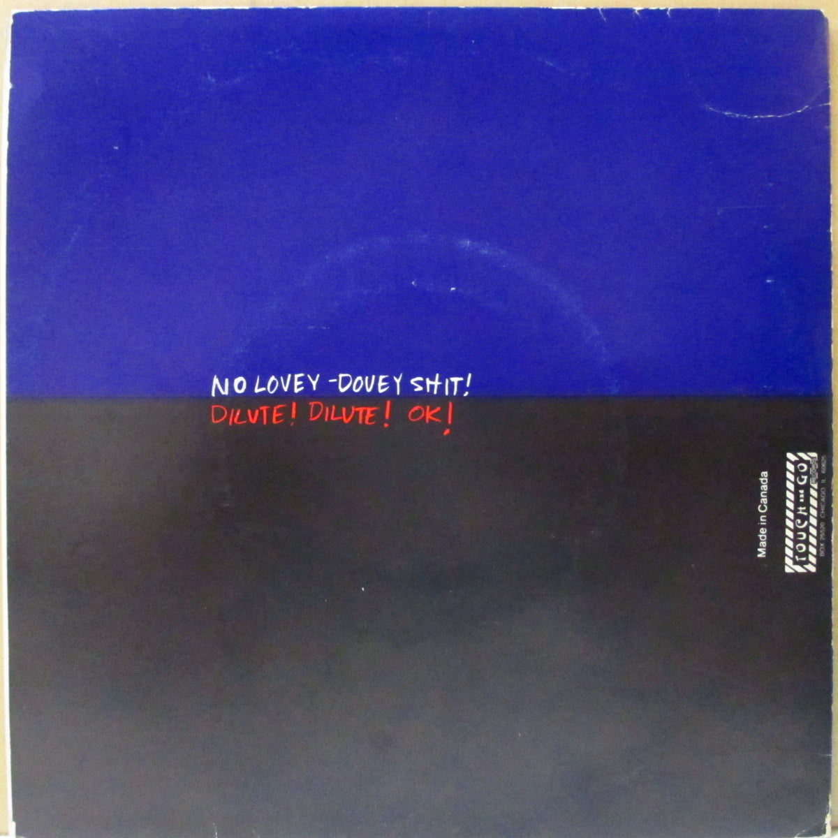 BIG BLACK (ビッグ・ブラック) - Heartbeat +2 (US '89 再発3曲入り"Carlin社出版記載ベージュラベ" 7インチ+光沢固紙ジャケ/Touch & Go)