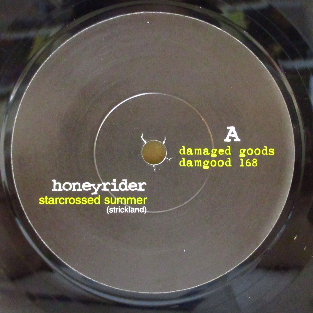 HONEYRIDER (ハニーライダー) - Starcrossed Summer (UK '99 オリジナル 7インチ+光沢ソフト紙ジャケ)
