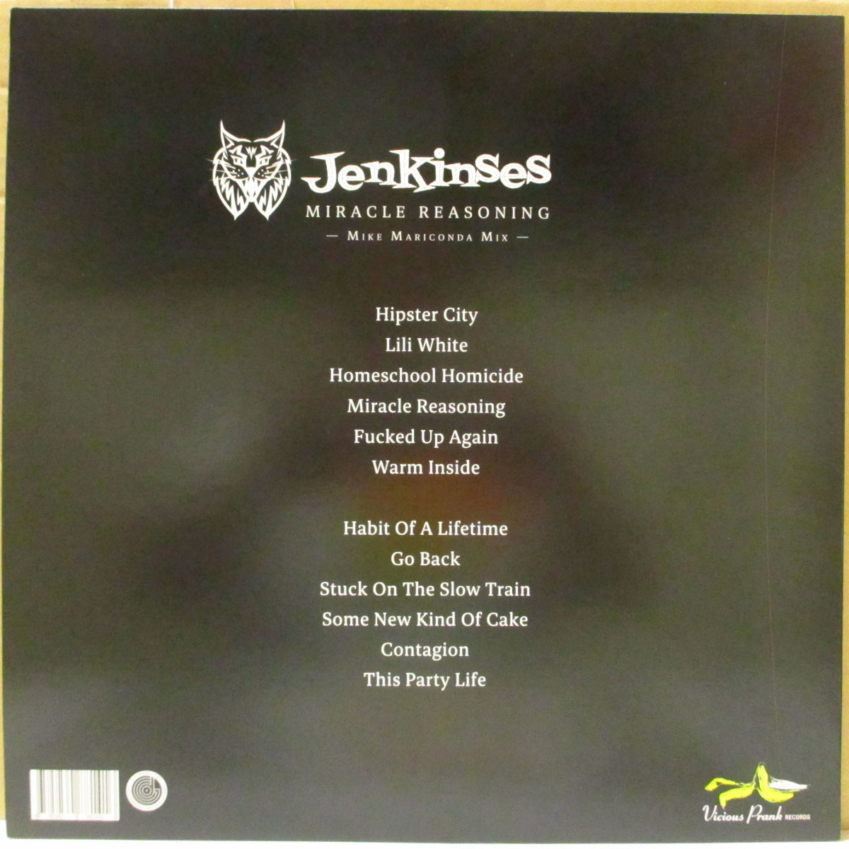 JENKINSES (ジェンキンシーズ) - Miracle Reasoning (Belgium 2ndプレス LP+ソフト紙インナー/カラージャケ) '23年1stアルバム