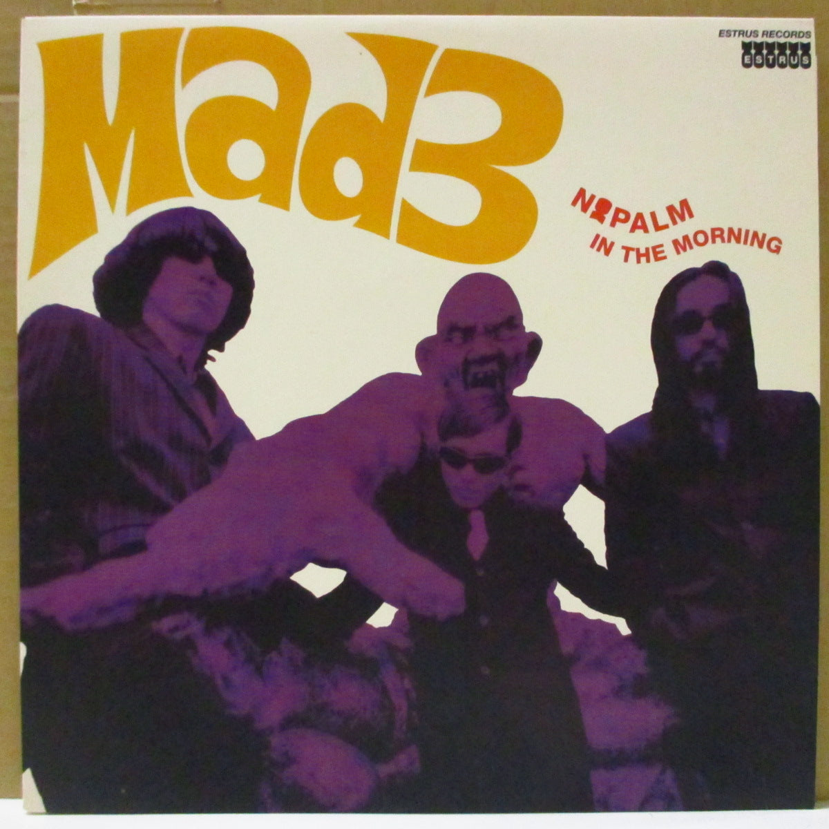 MAD 3 (マッド3) - Napalm In The Morning (US '97 限定7曲入り「紫盤」 10インチ)'97年ミニ・アルバム