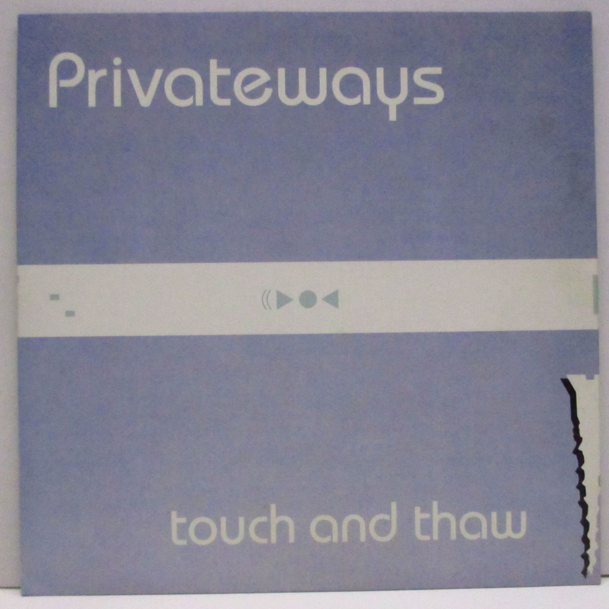 PRIVATE WAYS (プライベート・ウェイズ) - Touch And Thaw (Japan '99 オリジナル 7"/光沢固紙ジャケ) サード&ラスト!