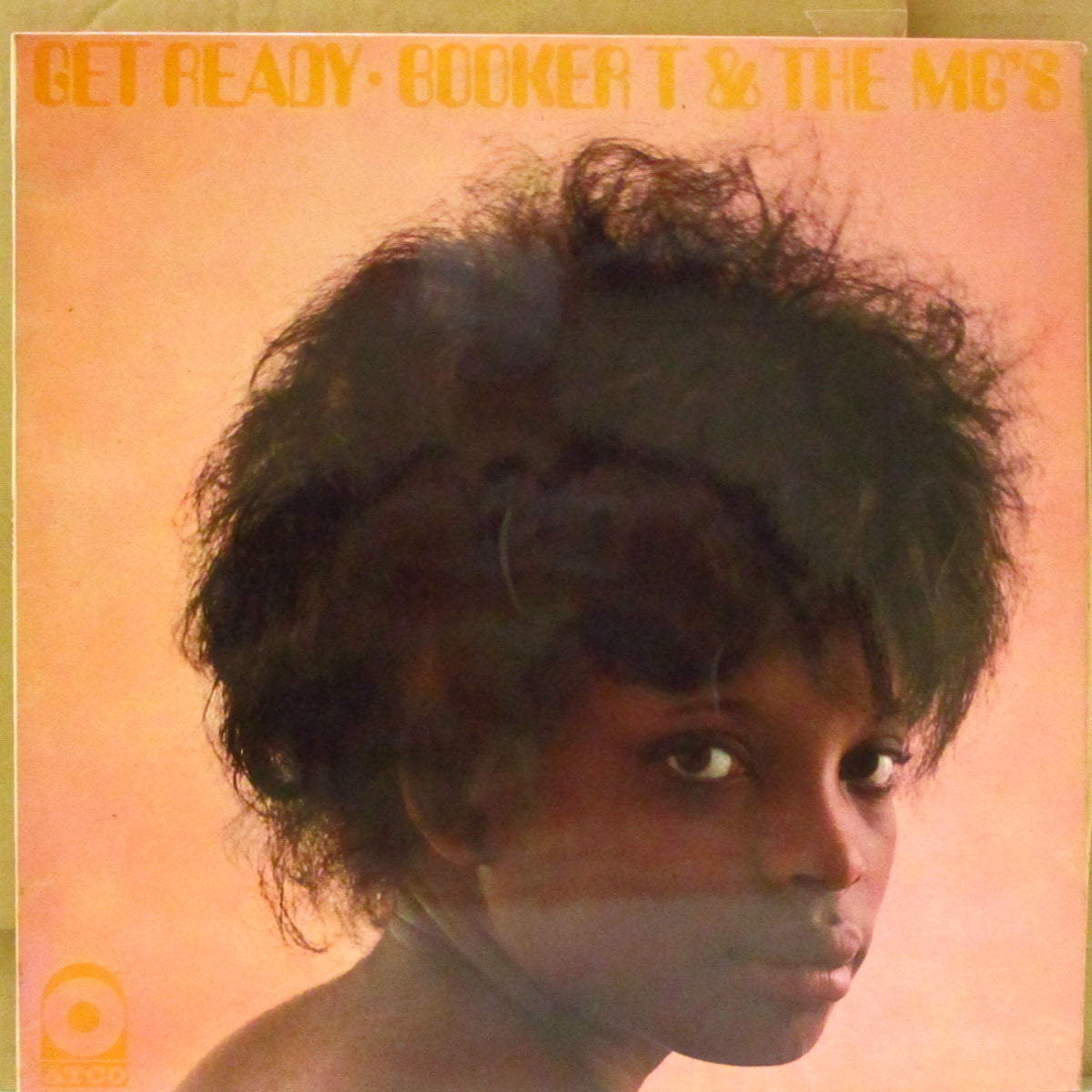 BOOKER T. & THE MG’S (ブッカーT & ザ・MG'S) - Get Ready (UK '69 再発「ブラウン&グレイ・ラベ」ステレオ LP/ジャケデザイン違いの両面コーティング・ジャケ)「Hip Hug-Her」の英盤