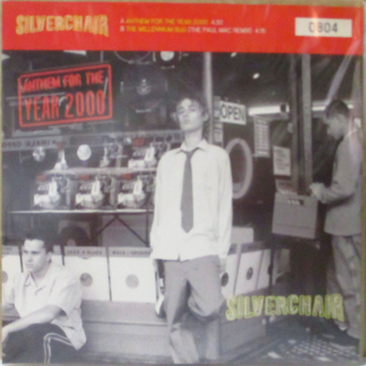 SILVERCHAIR (シルヴァーチェアー) - Anthem For The Year 2000 (UK '99 限定ピクチャー 7インチ+ナンバリング入りインサート, PVC)