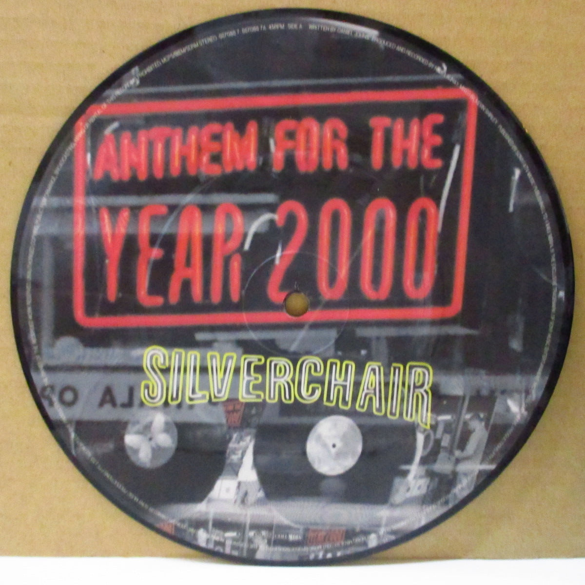 SILVERCHAIR (シルヴァーチェアー) - Anthem For The Year 2000 (UK '99 限定ピクチャー 7インチ+ナンバリング入りインサート, PVC)