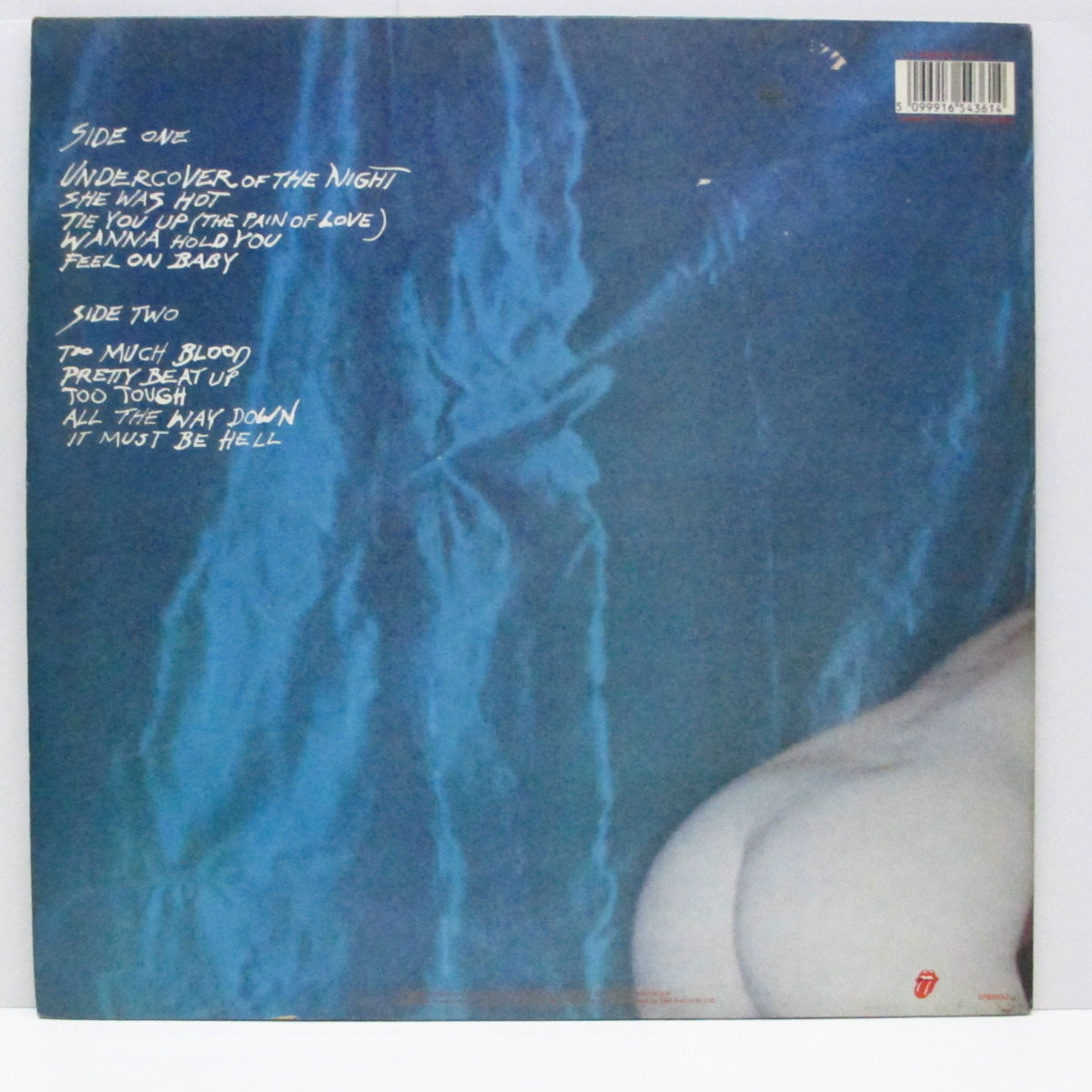 ROLLING STONES (ローリング・ストーンズ) - Undercover (UK オリジナル LP+インナー、インサート) '83年アルバム !