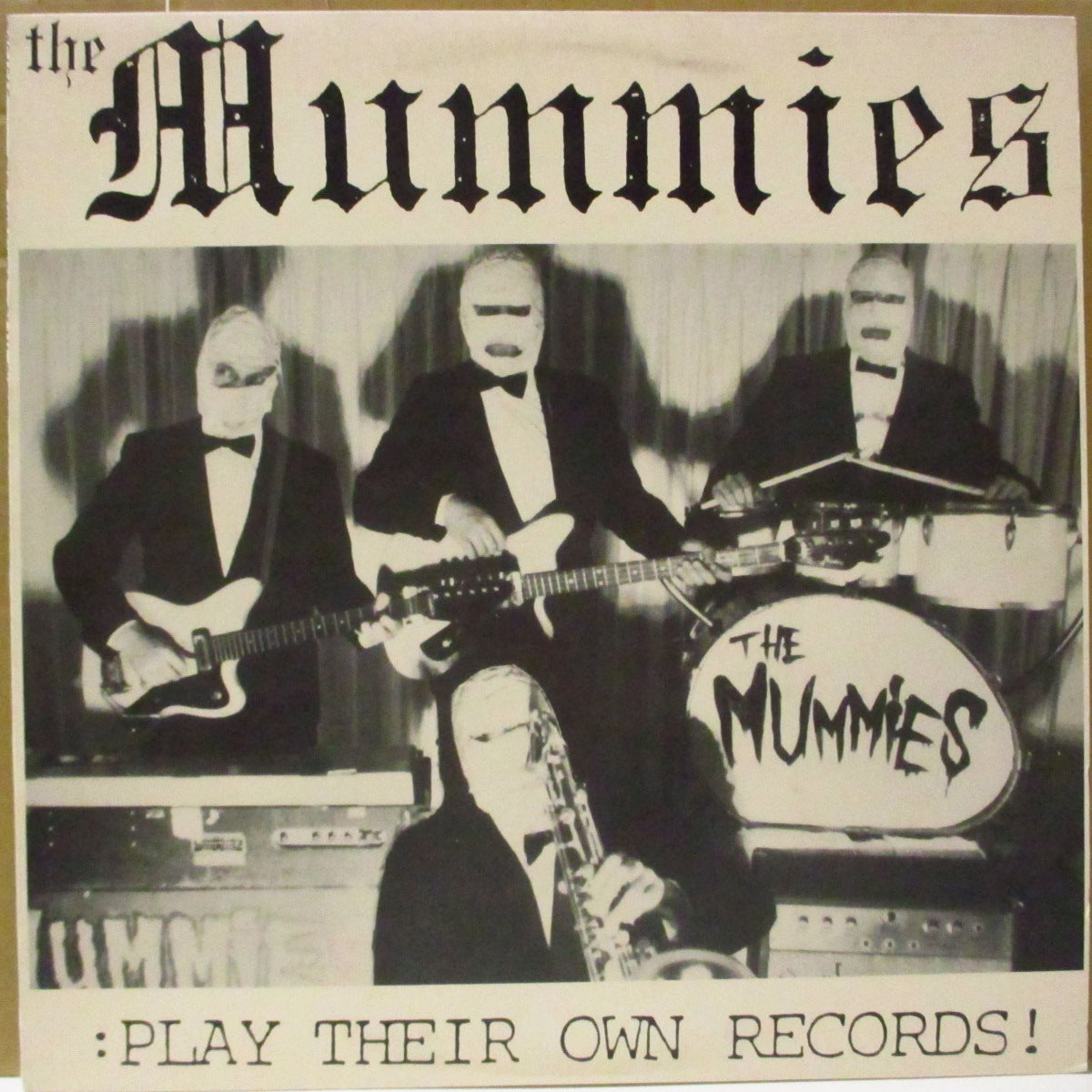 MUMMIES (マミーズ) - Play Their Own Records (US '92 オリジナル「銀・黒ラベ・黒盤」 LP/インサート欠) レア音源コンピ!