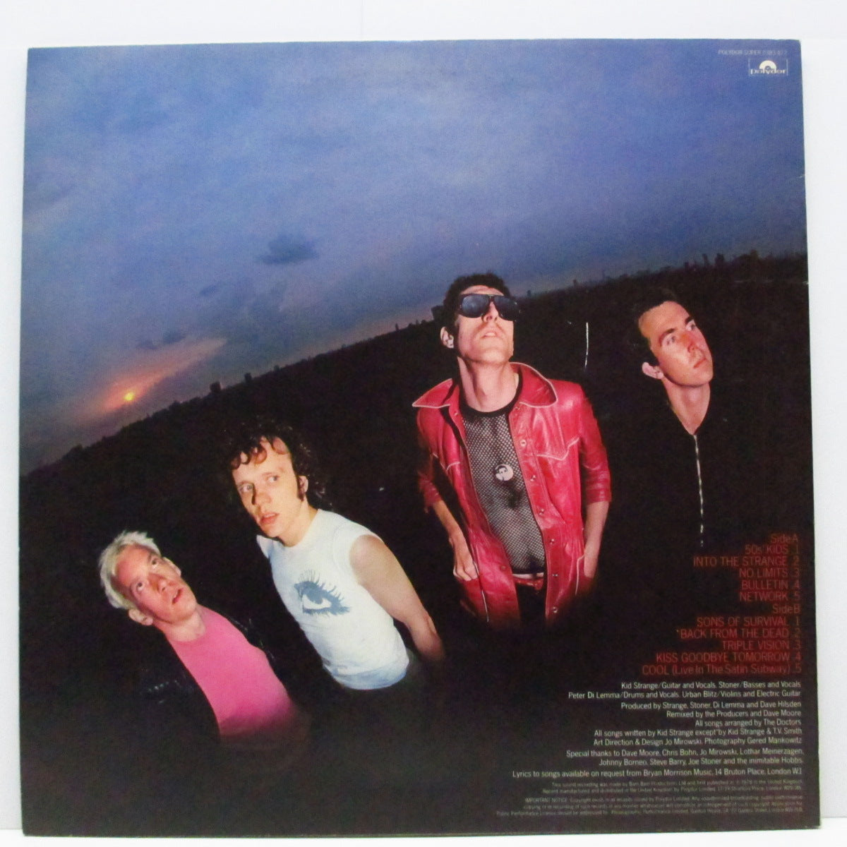 DOCTORS OF MADNESS (ドクターズ・オブ・マッドネス) - Sons Of Survival (UK オリジナル LP)