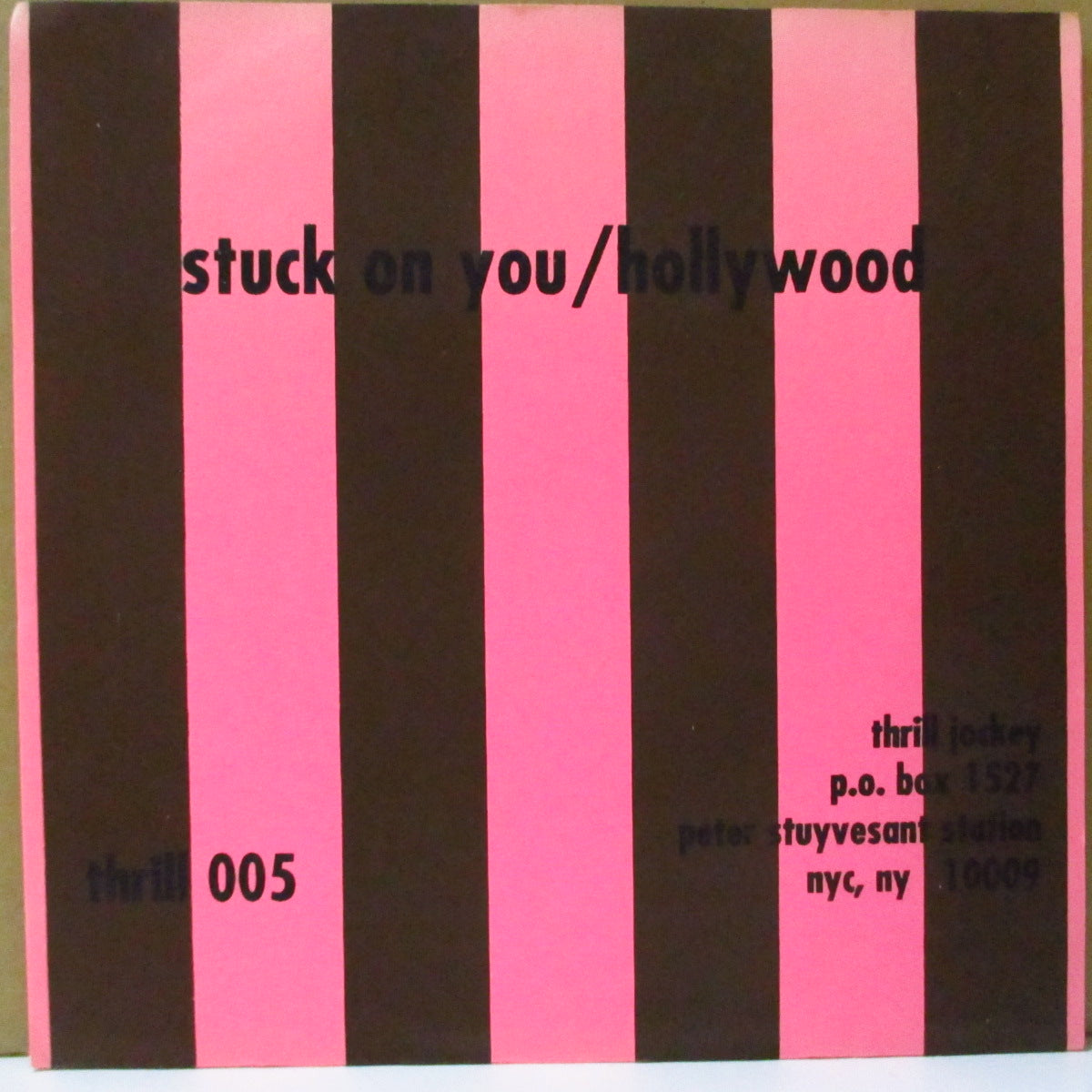 GORILLA (ゴリラ) - Stuck On You (US '93 オリジナル7インチ+マット固紙ジャケ)