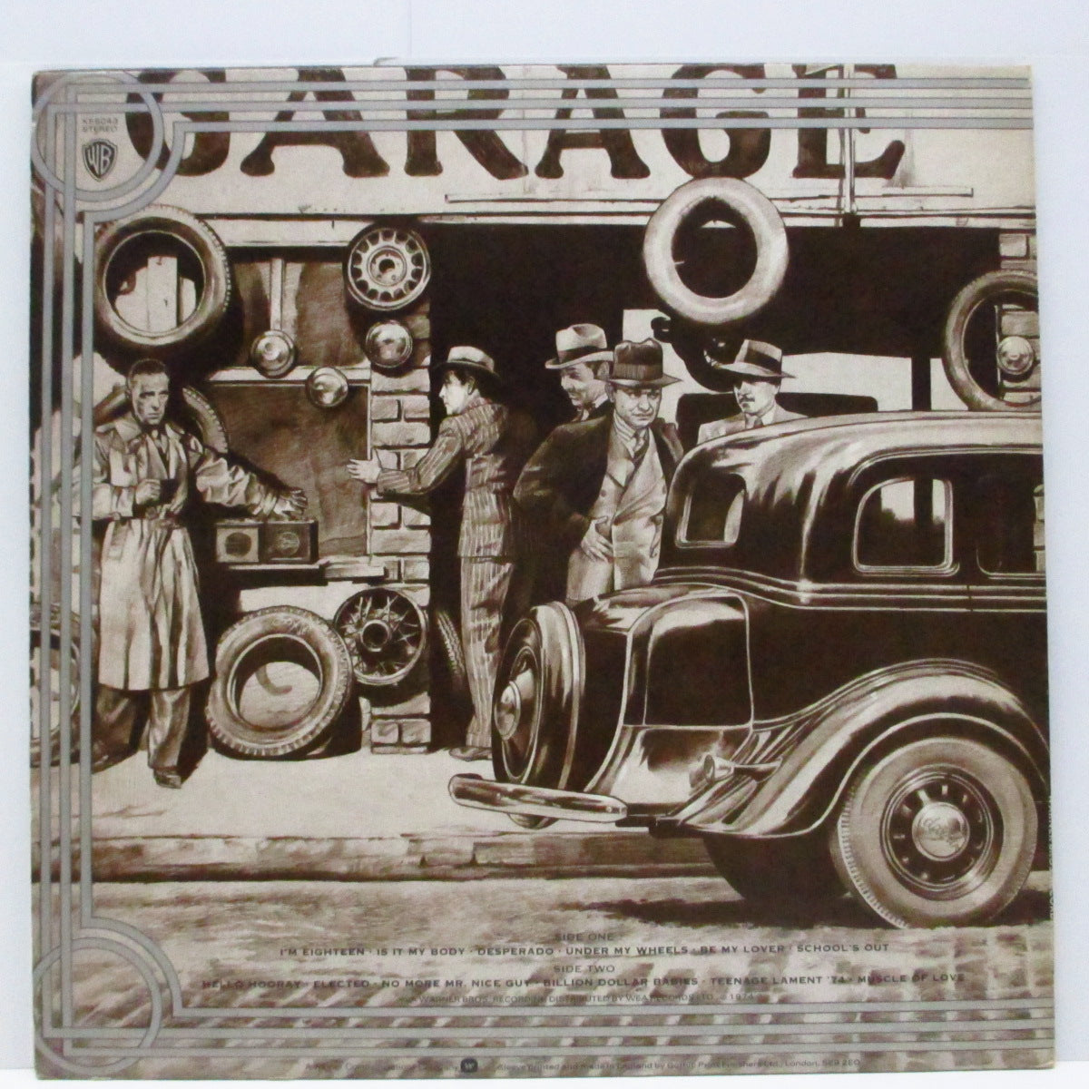 ALICE COOPER (アリス・クーパー) - Greatest Hits (UK オリジナル「バーバンク」ラベ LP+インナー) 近年稀な美品 !