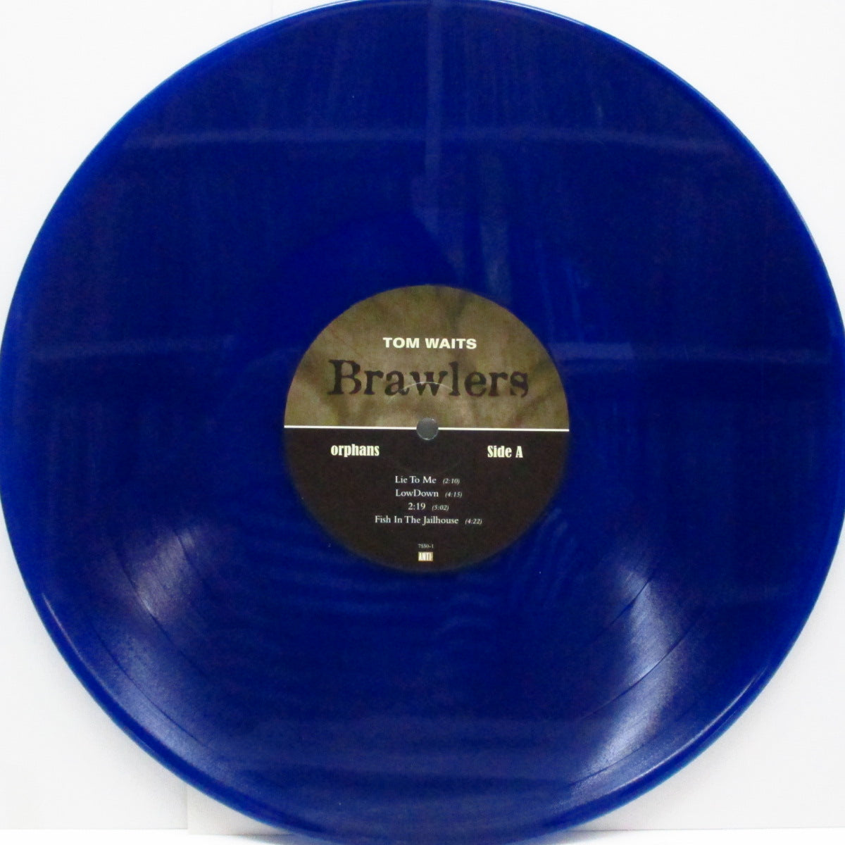 TOM WAITS (トム・ウェイツ) - Brawlers (EU '18 レコードストア・デイ 限定再発「180g ブルーヴァイナル」 2xLP+インナー/見開ジャケ)