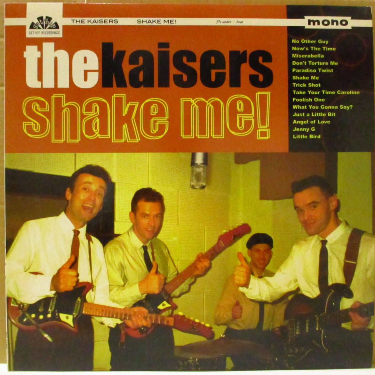 KAISERS, THE (カイザーズ) - Shake Me! (US オリジナル「150グラム重量」モノラル LP) '02年6thアルバム