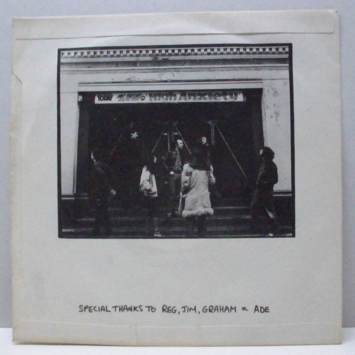 HOT WATER (ホット・ウォーター) - Get Lost! / Birds Eye View (UK オリジナル 7"/マットソフト紙折り返しジャケ) ウェールズの女性Vo.パンク!