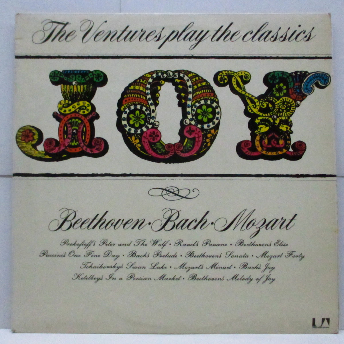 VENTURES (ベンチャーズ) - Joy (UK オリジナル LP/表面コーティングジャケ)