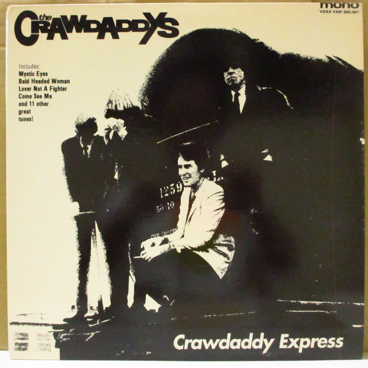CRAWDADDYS (クロウダディーズ) - Crawdaddy Express (US '92 再発「青ラベ」モノラル LP) '79年1stアルバム