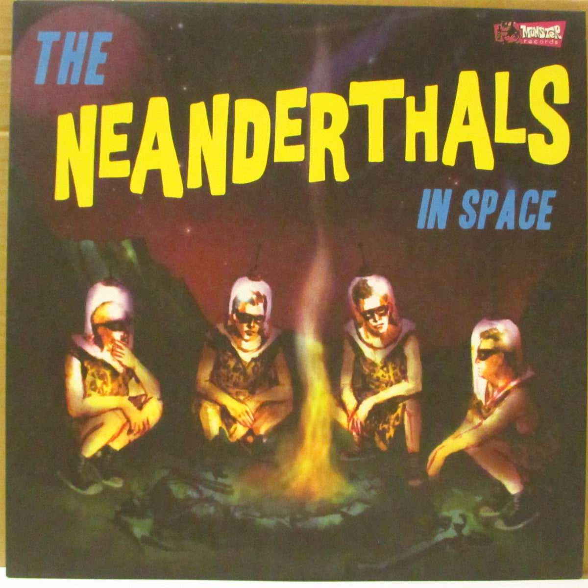 NEANDERTHALS, THE (ザ・ネアンデルタールズ) - The Neanderthals In Space (Spain オリジナル「黒盤」 LP) '05年4thアルバム