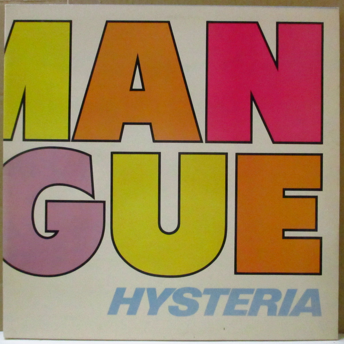 HUMAN LEAGUE, THE (ヒューマン・リーグ) - Hysteria (US オリジナル LP+インナー/光沢見開きジャケ)