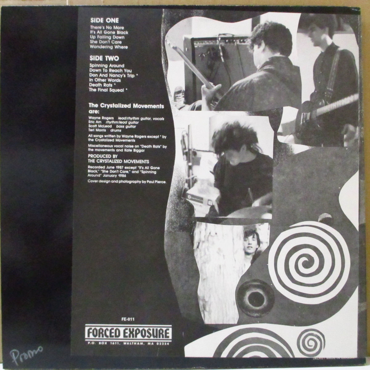 CRYSTALIZED MOVEMENTS, THE (クリスタライズド・ムーヴメンツ) - Dog Tree Satellite Seers (US フォースドエクスポージャー社限定1300枚再発 LP/プロモジャケ)