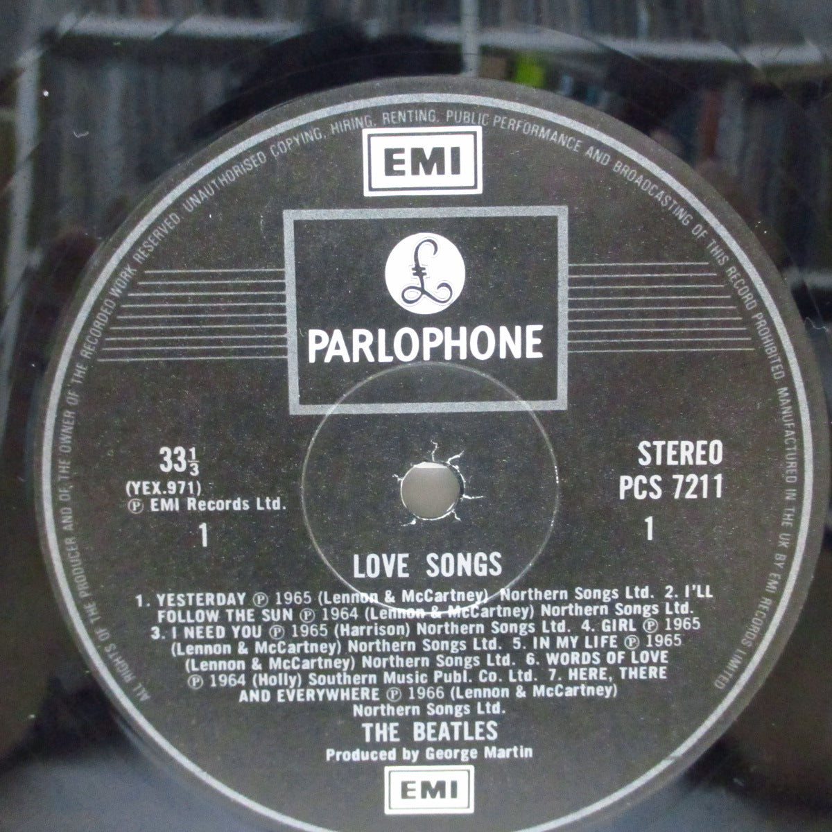 BEATLES (ビートルズ) - Love Songs (UK '84 再発 2xLP/光沢見開ジャケ)