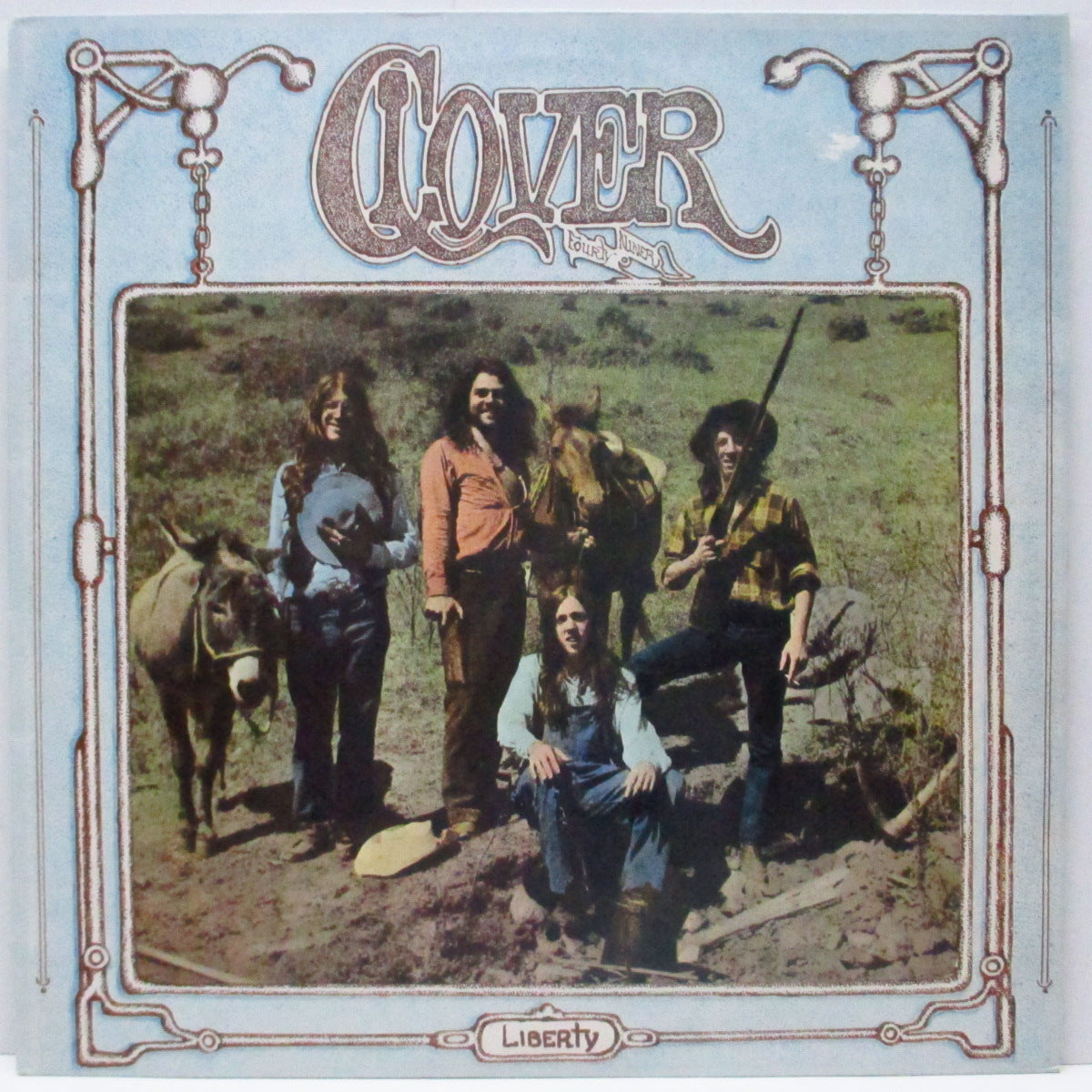 CLOVER (クローヴァー) - Fourty Niner (UK オリジナル LP/ざら紙ジャケ)'71年セカンドアルバム!