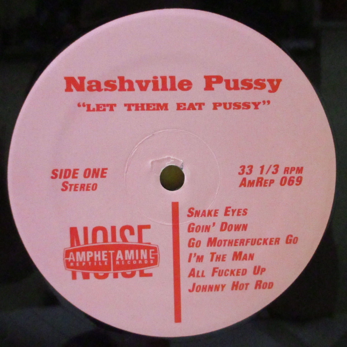 NASHVILLE PUSSY (ナッシュヴィル・プッシー) - Let Them Eat Pussy (US オリジナル LP) '98年1stアルバム