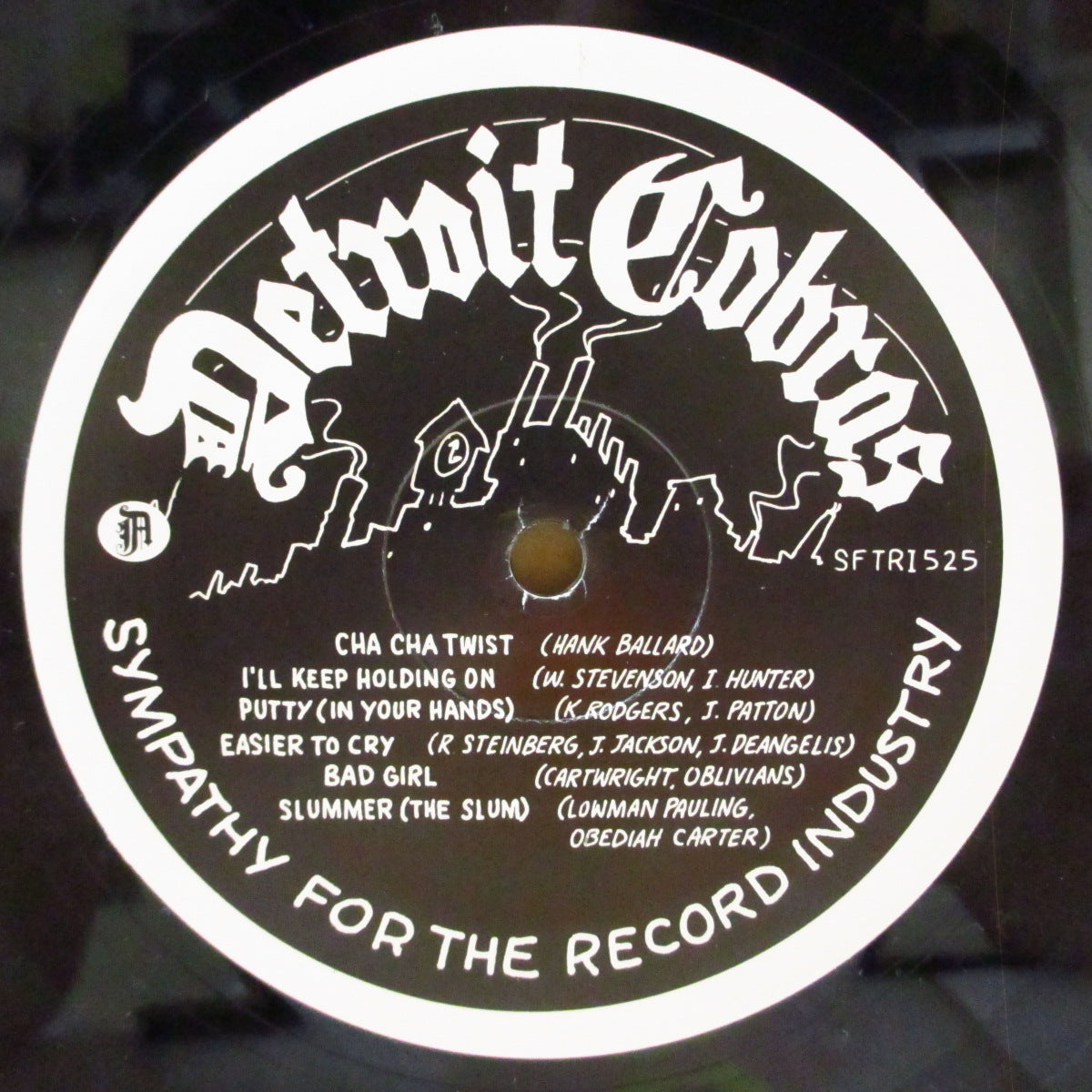 DETROIT COBRAS, THE (ザ・デトロイト・コブラス) - Mink Rat Or Rabbit (US '01 再発1,000枚限定「白黒ラベ・黒盤」 LP) '98年1stアルバム