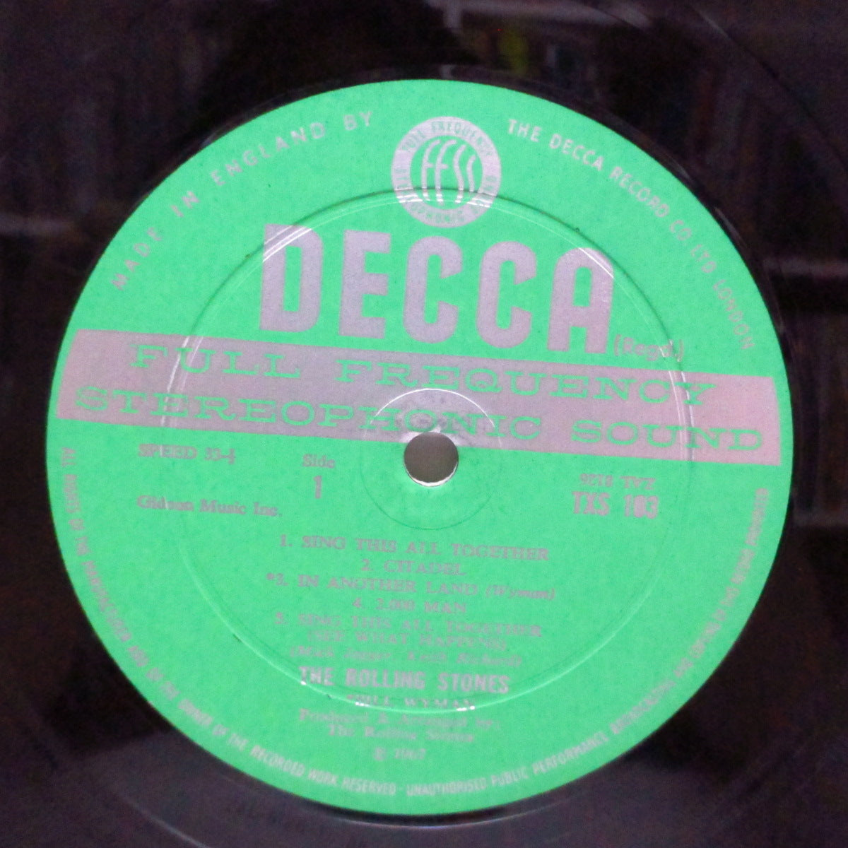 ROLLING STONES (ローリング・ストーンズ) - Their Satanic Majesties Request (UK オリジナル「ステレオ」LP+赤インナー/3D表面コーティング見開ジャケ#2)