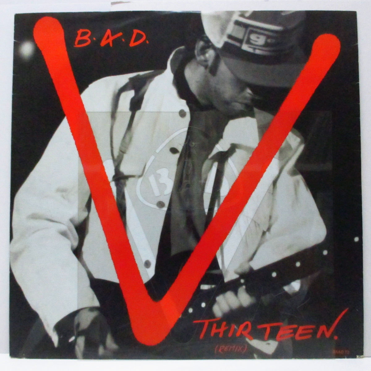 BIG AUDIO DYNAMITE (ビッグ・オーディオ・ダイナマイト) - V. Thirteen : Extended Remix +2 (UK オリジナル 12"+レア初回限定「BAD V13 ステンシル」)