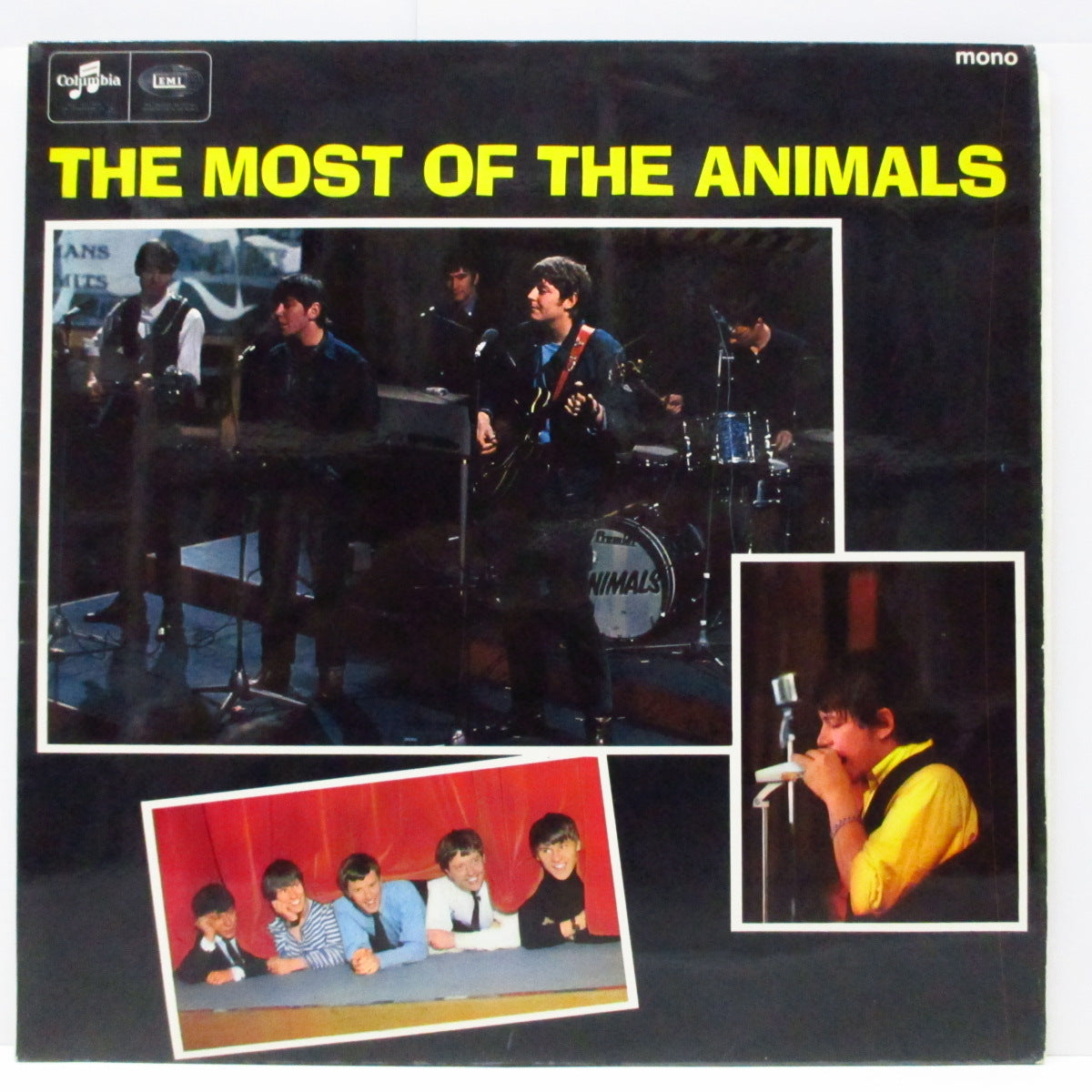 ANIMALS (アニマルズ) - The Most Of The Animals (UK 初回オリジナル青/黒ラベ「モノラル」LP/表面コーティング3面折り返ジャケ) '64〜'65年コンピ!