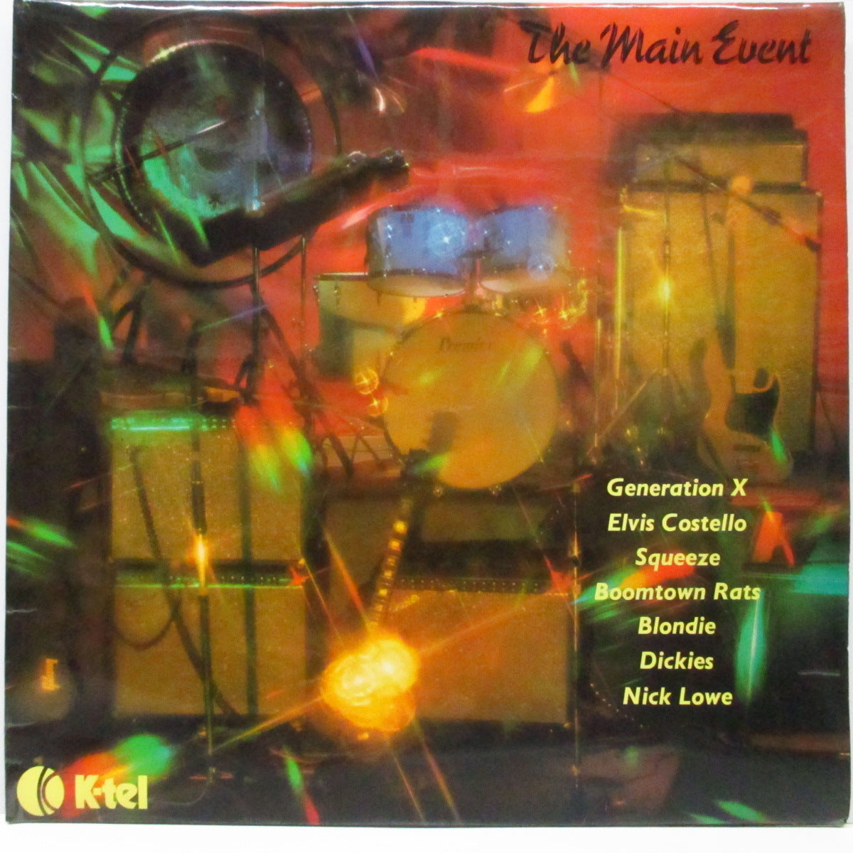 V.A. ('79年英米パンク〜ニューウェーブ・コンピ) - The Main Event (UK オリジナル LP/表面コーティングジャケ)