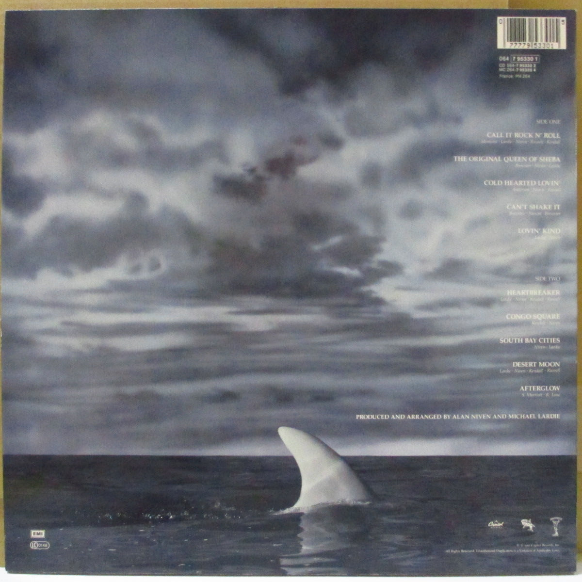 GREAT WHITE (グレート・ホワイト) - Hooked (EU オリジナル LP+ソフト紙インナー) '91年5thアルバム