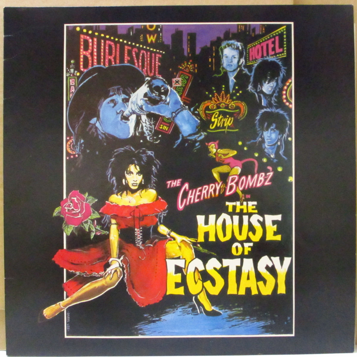 CHERRY BOMBZ (ザ・チェリー・ボムズ) - The House Of Ecstasy +2 (UK '86 オリジナル3曲入り 12インチ)