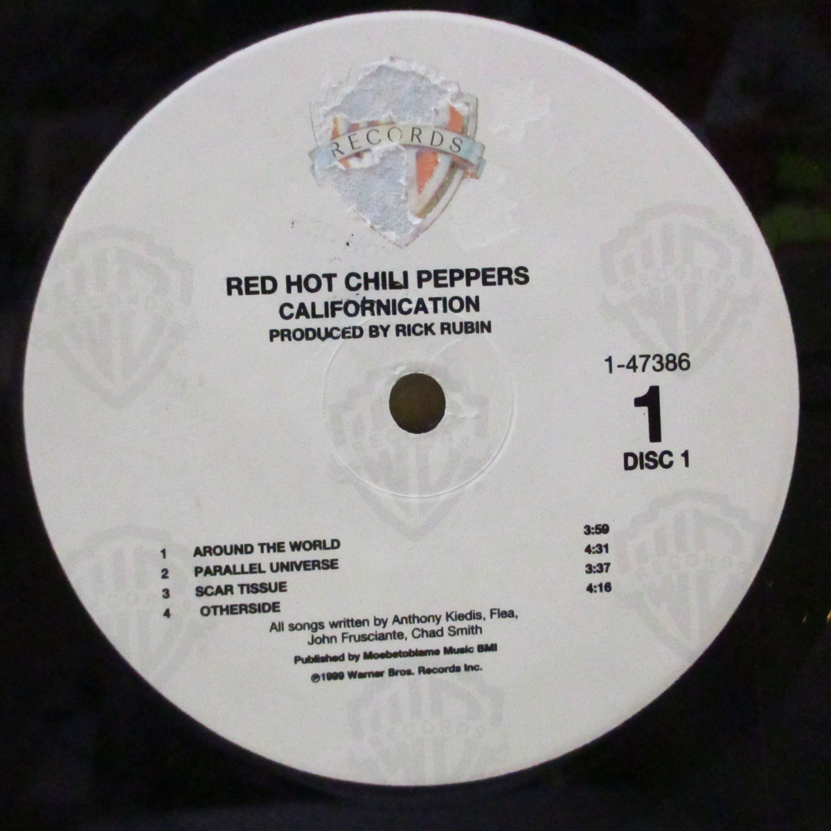 RED HOT CHILI PEPPERS (レッド・ホット・チリ・ペッパーズ) - Californication (US オリジナル180グラム重量 2xLP+インサート)