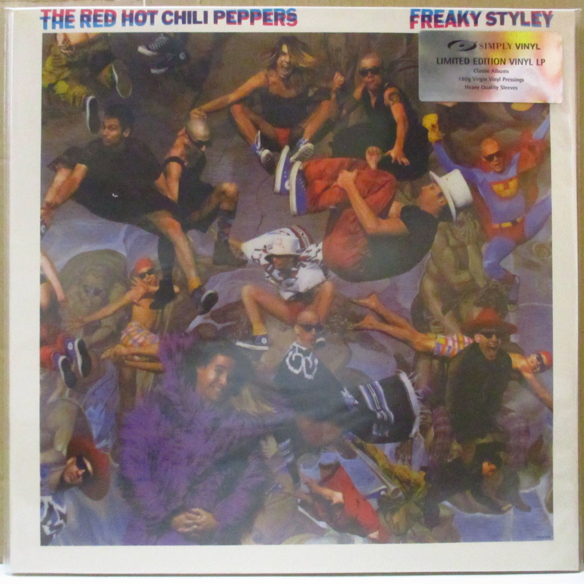 RED HOT CHILI PEPPERS (レッド・ホット・チリ・ペッパーズ) - Freaky Styley (EU '00 シンプリーバイナル社限定再発180g LP+インサート/レアステッカー付きPVC)