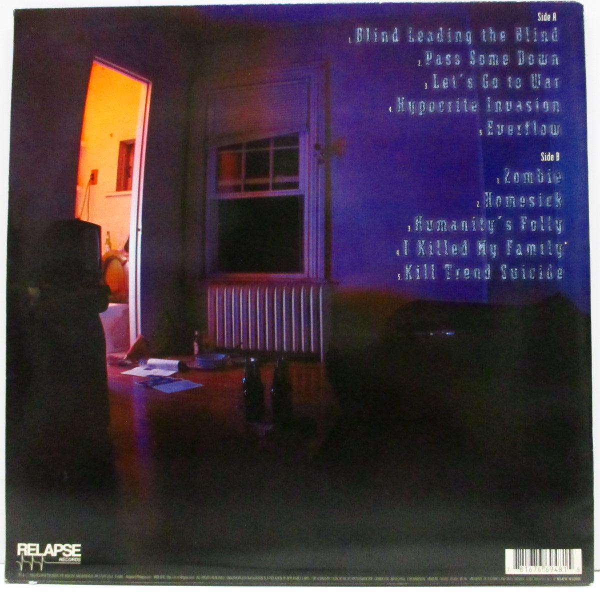 BRUTAL TRUTH (ブルータル・トゥルース) - Kill Trend Suicide (US '96 限定「紫マーブルヴァイナル」10曲入り 10")