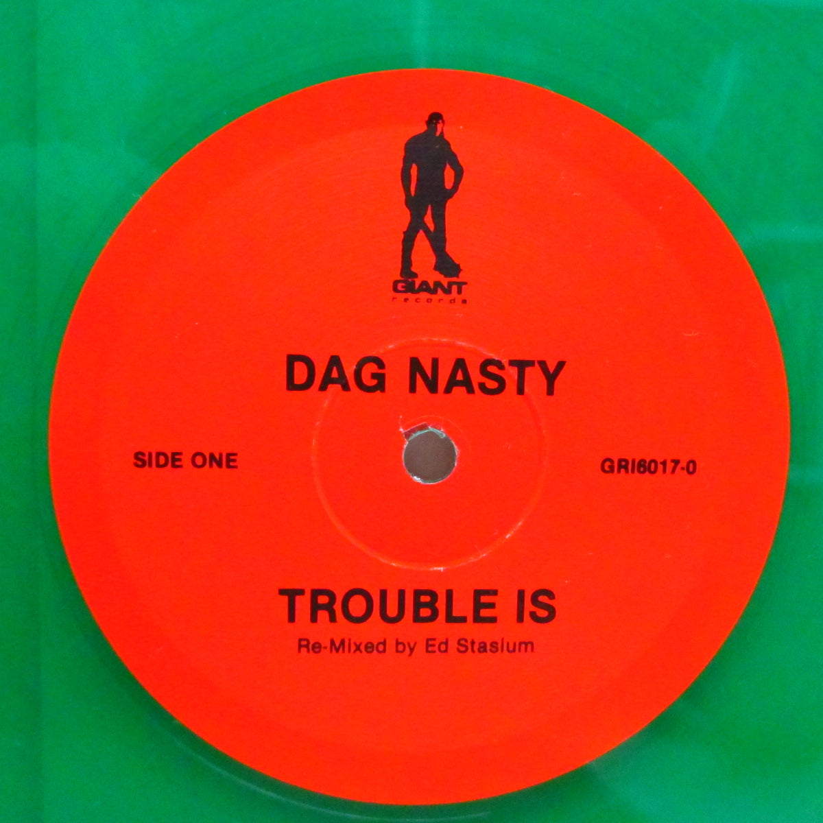 DAG NASTY (ダグ・ナスティー) - Trouble Is +2 (US '88 限定「グリーンヴァイナル」3曲入り12")