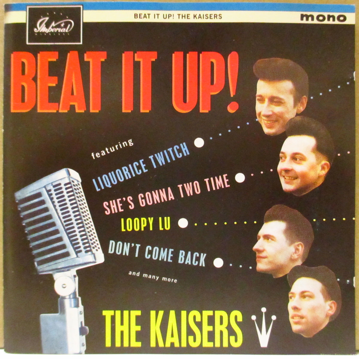 KAISERS, THE (ザ・カイザーズ) - Beat It Up ! (UK '95 オリジナル・モノラル「銀盤」 CD) 3rdアルバム