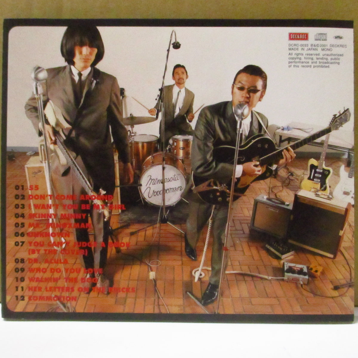 MINNESOTA VOODOO MEN (ミネソタ・ヴードゥー・メン) - I Keep Shaking My Head (Japan '01 オリジナル CD+帯) 1stアルバム