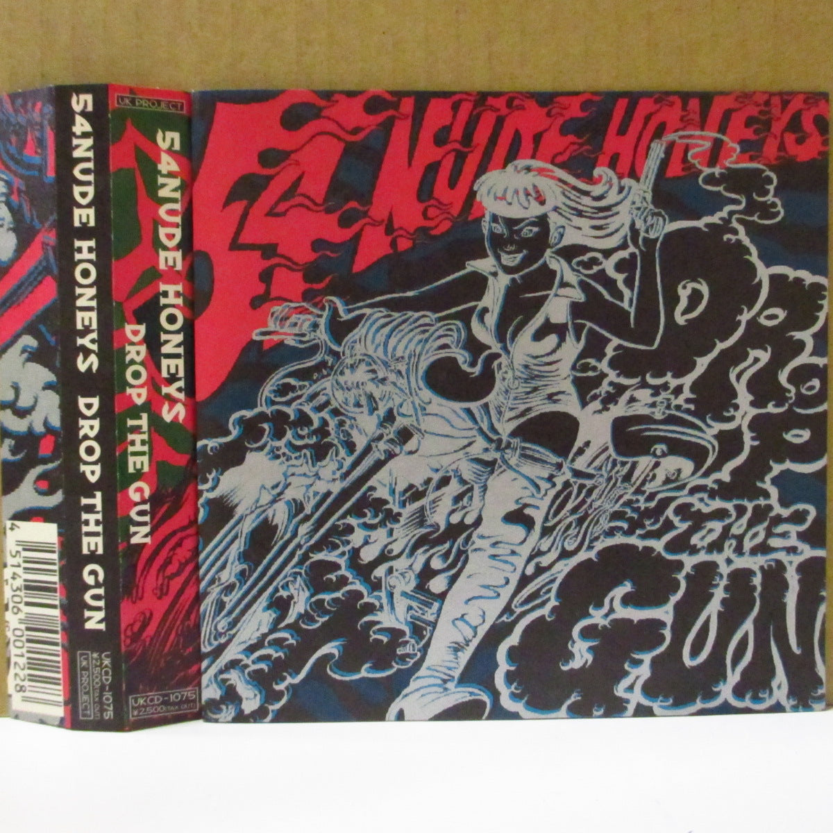 54 NUDE HONEYS (54・ヌード・ハニーズ) - Drop The Guns (Japan '98 オリジナル CD+帯) 2ndアルバム