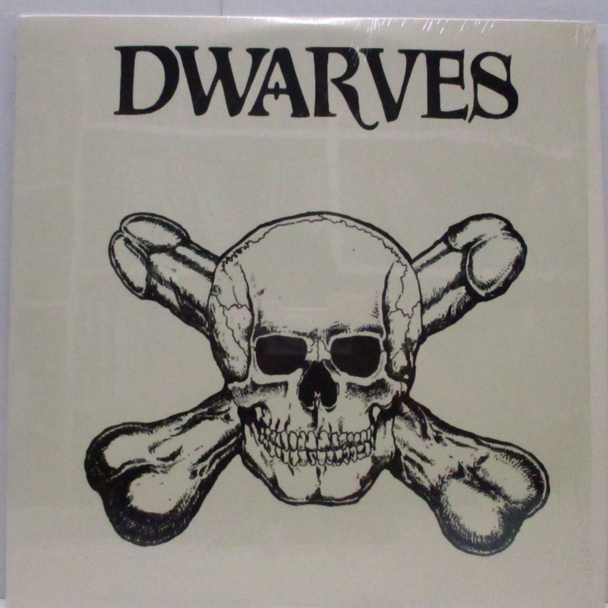 DWARVES (ドワーヴス) - Free Cocaine 1986-1988 (US '98 300枚限定「グレイマーブルヴァイナル」2xLP/「スカル」ジャケ)