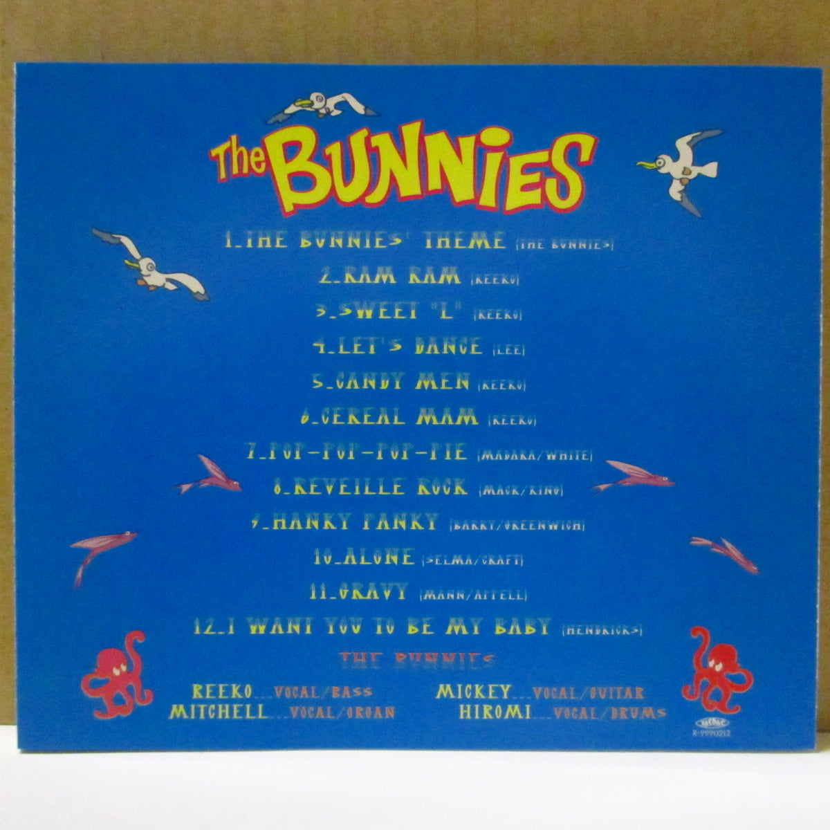 BUNNIES, THE (ザ・バニーズ) - S.T. <1st Album> (Japan '98 オリジナル CD+帯) 1stアルバム