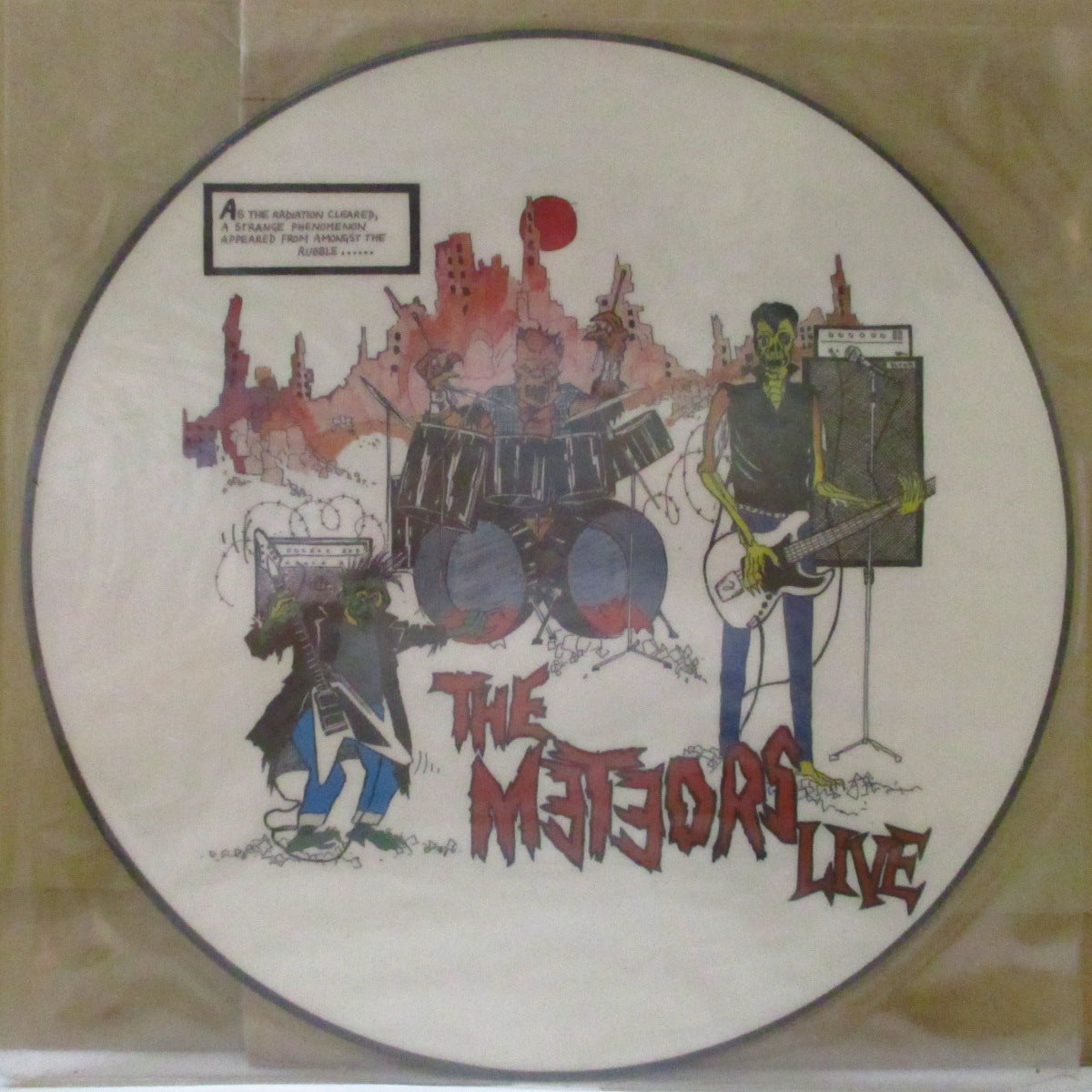 METEORS (メテオス) - Live (UK 限定再発ピクチャー LP+PVC)