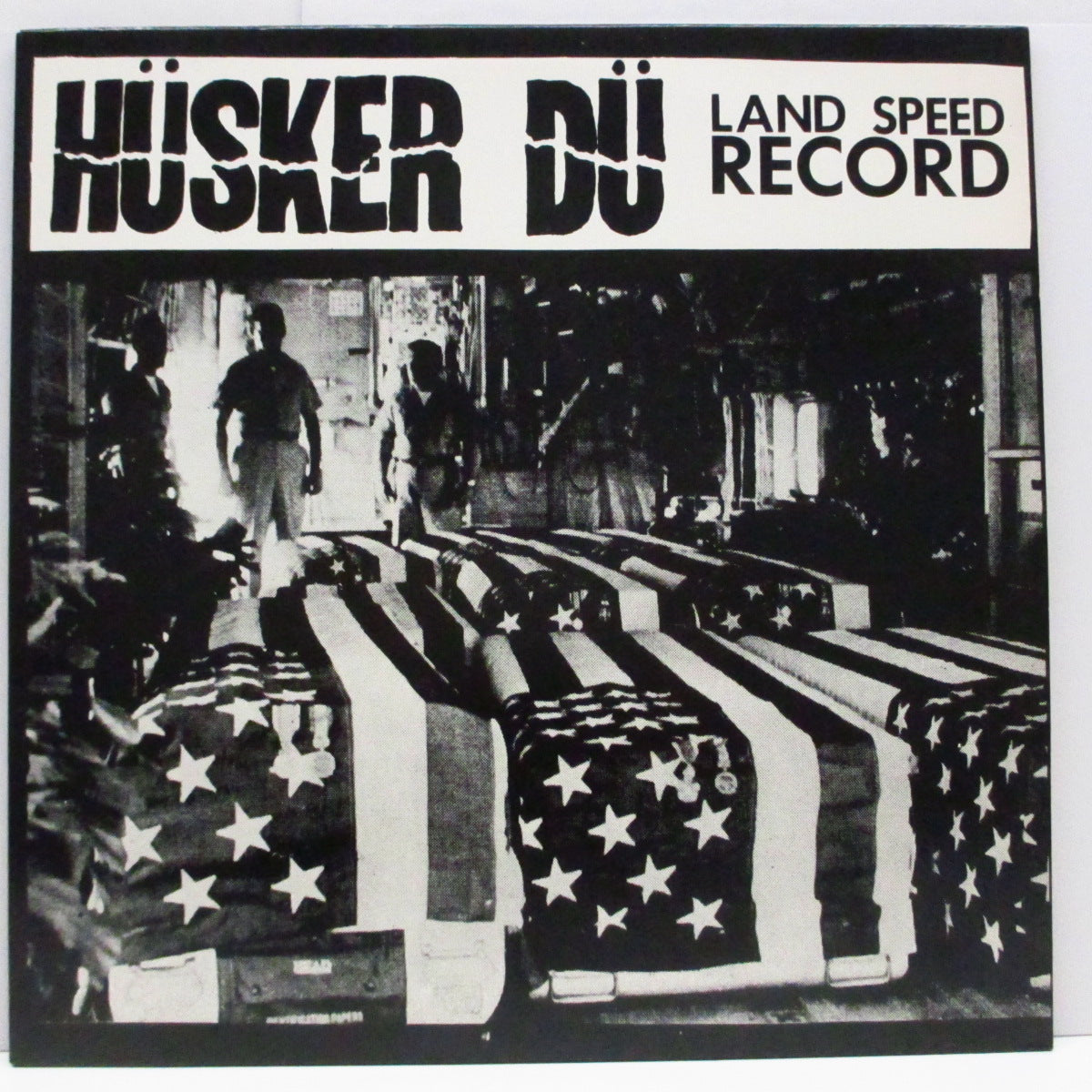 HUSKER DU (ハスカー・ドゥ) - Land Speed Records (US '90 再発「黄 / 黒ラベ」黒盤 LP/SST 195) '82年ファースト!