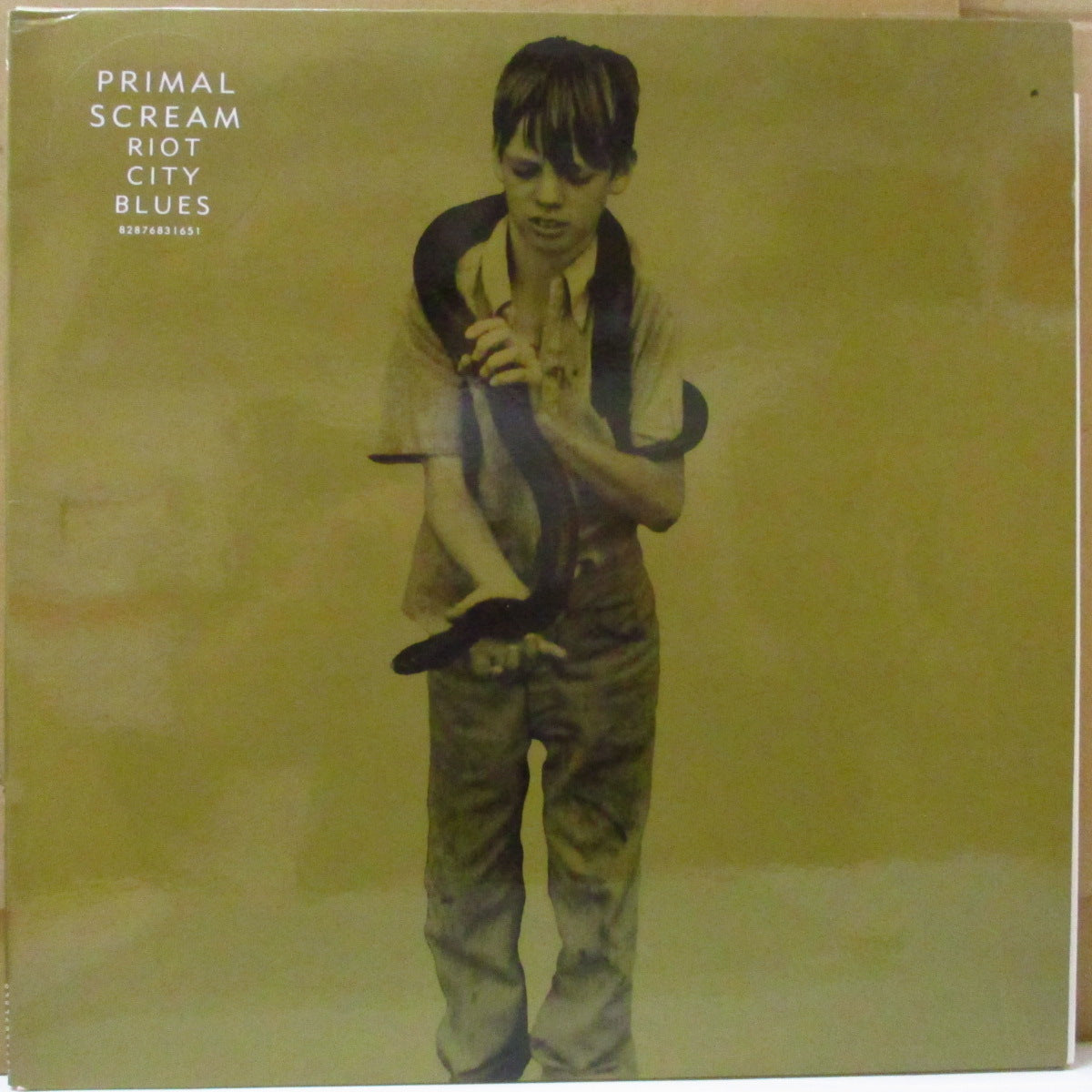 PRIMAL SCREAM (プライマル・スクリーム) - Riot City Blues (EU オリジナル 2xLP+固紙インサート/レアステッカー付き光沢ジャケ)