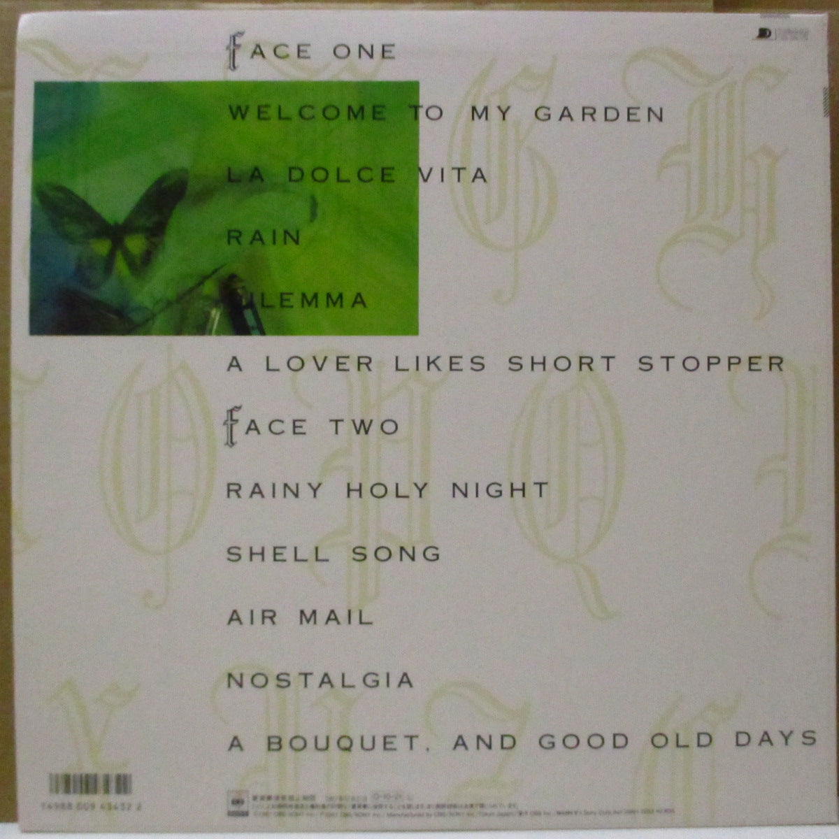 千年Comets (千年コメッツ) - Nostalgia (Japan オリジナル LP/レアステッカー付き光沢ジャケ)