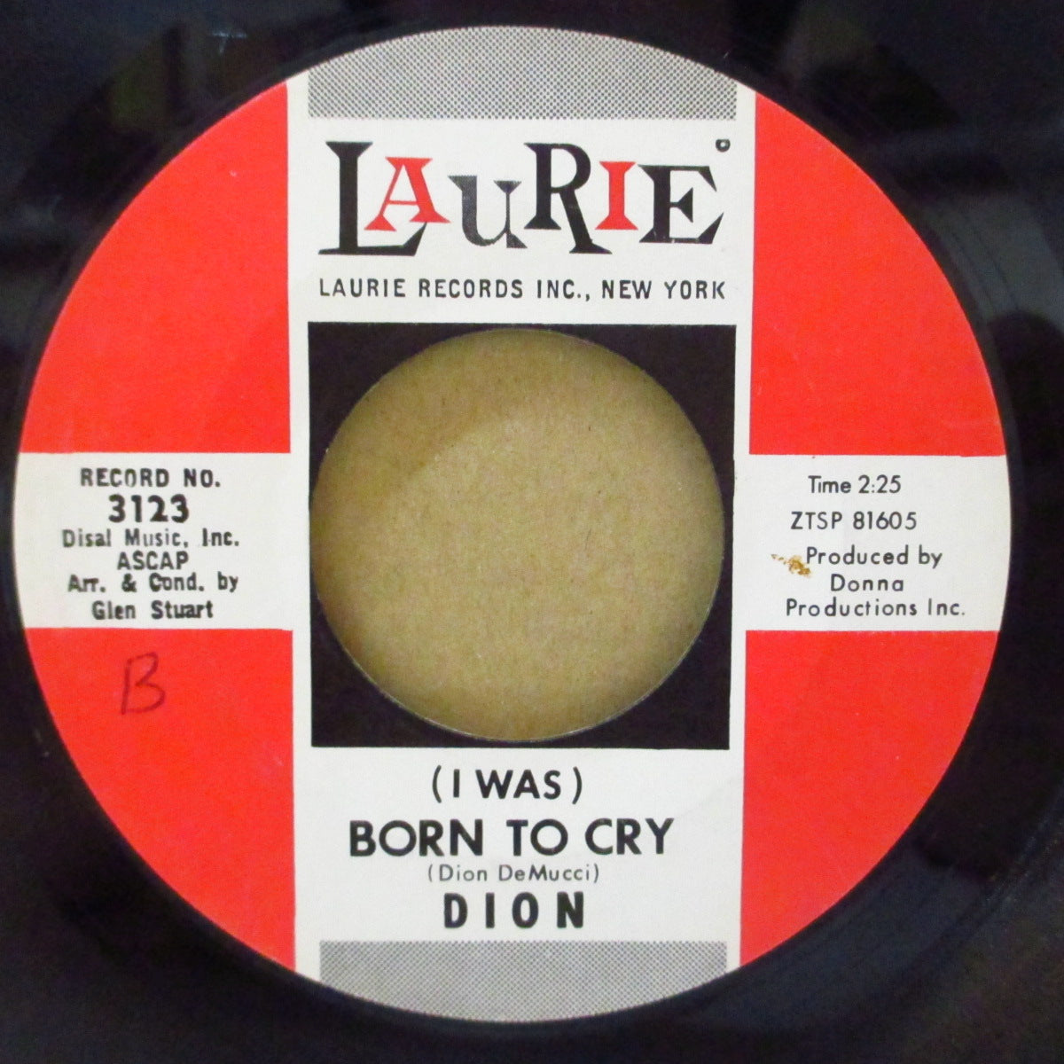 DION (ディオン) - Lovers Who Wander (US '62 オリジナル品番 7インチ)ティーンポップ名曲!