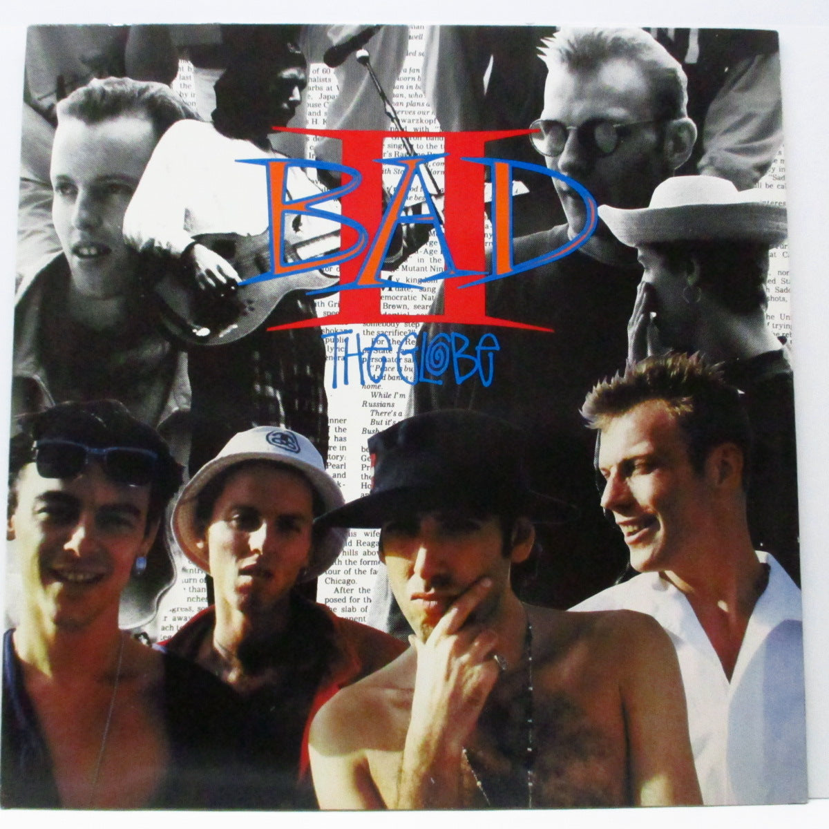 BIG AUDIO DYNAMITE II (ビッグ・オーディオ・ダイナマイト 2) - The Globe (EU オリジナル LP+インナー)「ラッシュ」収録!